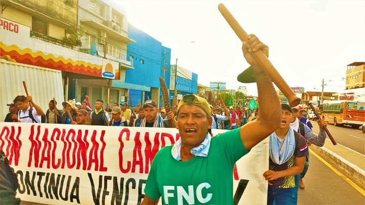 FNCParaguay's tweet photo. Compañeras y compañeros regresaron a sus comunidades para seguir militando con el pueblo, cosechar sus pocas producciones como resultado de la sequía, limpiar sus chacras y prepararse para salir con más fuerza a continuar la #LuchaProlongada por un PROGRAMA DE EMERGENCIA NACIONAL https://t.co/eU8g4sSIPP