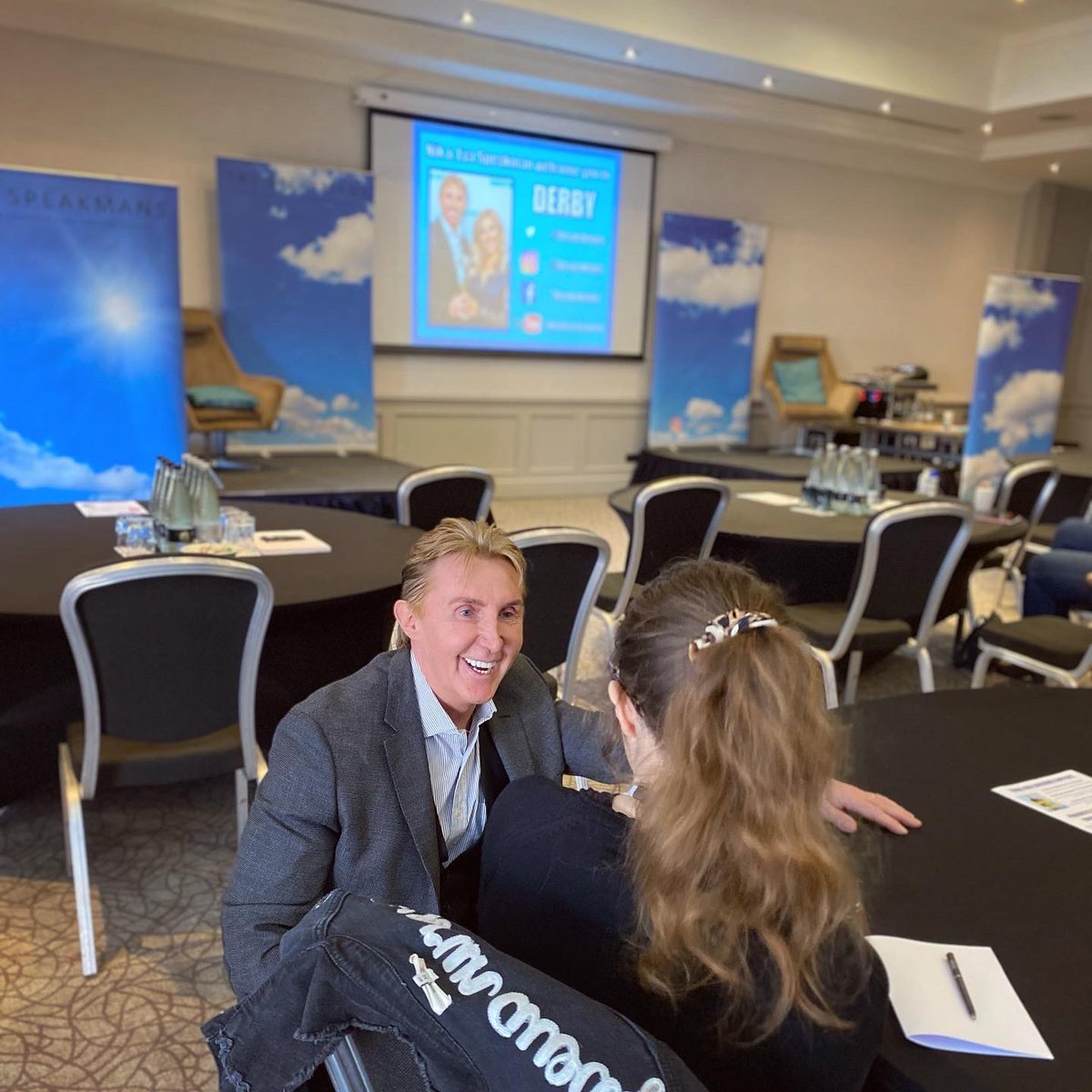 thespeakmans's tweet image. Team Speakman wish you a sunny good morning from #Derby ☀️ Our last workshop before we take a short tour break 🥰 So lovely to personally spend the day with our bright &amp;amp; beautiful delegates!