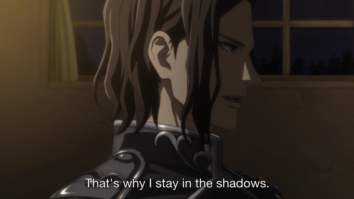 akajnishi's tweet photo. logh dnt s3 ep 2 spoilers

yet another example of how much more cinematic dnt has become, it was definitely Not lost onto me how reuenthal brought up him being in the shadows (see pic 2) while mittermeyer was under the table lamp (pic 3) https://t.co/N4N0LyW3zS