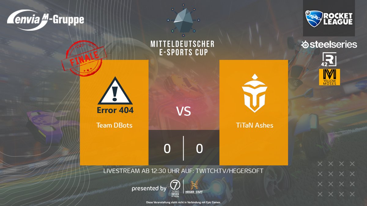 spreegital's tweet photo. ++ #MEC2022 - FINALE RL ++

Unsere Teilnehmer stehen heute im Finale! Ab 12 Uhr sind für euch Chris und Corbin am Mikrofon und ab 12:30 Uhr starten @TiTaNeSportsDE und #TeamDBots die Motoren! 🏎️

Im Cast wird euch dann @TheOneWhoBarcs begrüßen! 

📺: https://t.co/vYNrPHjAdd https://t.co/7WncMfHPaO