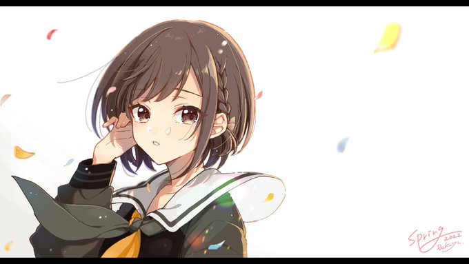 『春を描く。』 

#prsk_FA #東雲絵名 
絵チャで描いたえななん加工だけクリスタ 