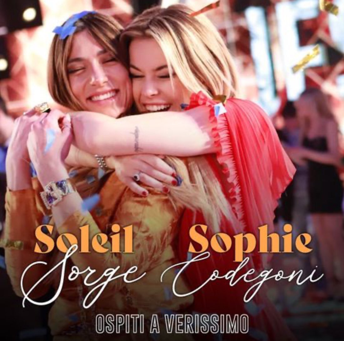 GF_VIP_6's tweet photo. Le #solphie 💕Domenica (domani) alle 16:30 a #Verissimo 💞#gfvip6 https://t.co/p5kdR6T96Z