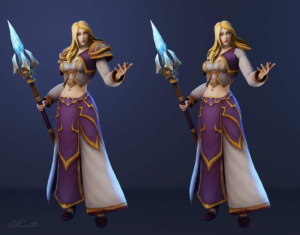 Another Jaina Proudmoore in my Jaina collection :D. #jaina. 