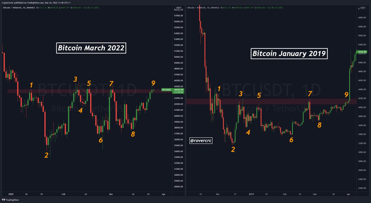 cryptorover's tweet photo. Will history repeat once again?

#Bitcoin #BTC https://t.co/SdYsagYOGY