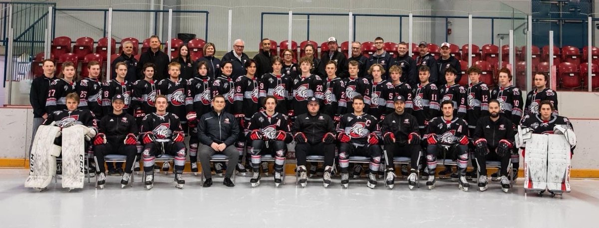 My team!!  My Town!! My Pride!!  Happy to be a part of this amazing organization with so many great people doing their part. Go Cens !! ⁦<a href="/AyrCentennials/">Ayr Centennials</a>⁩