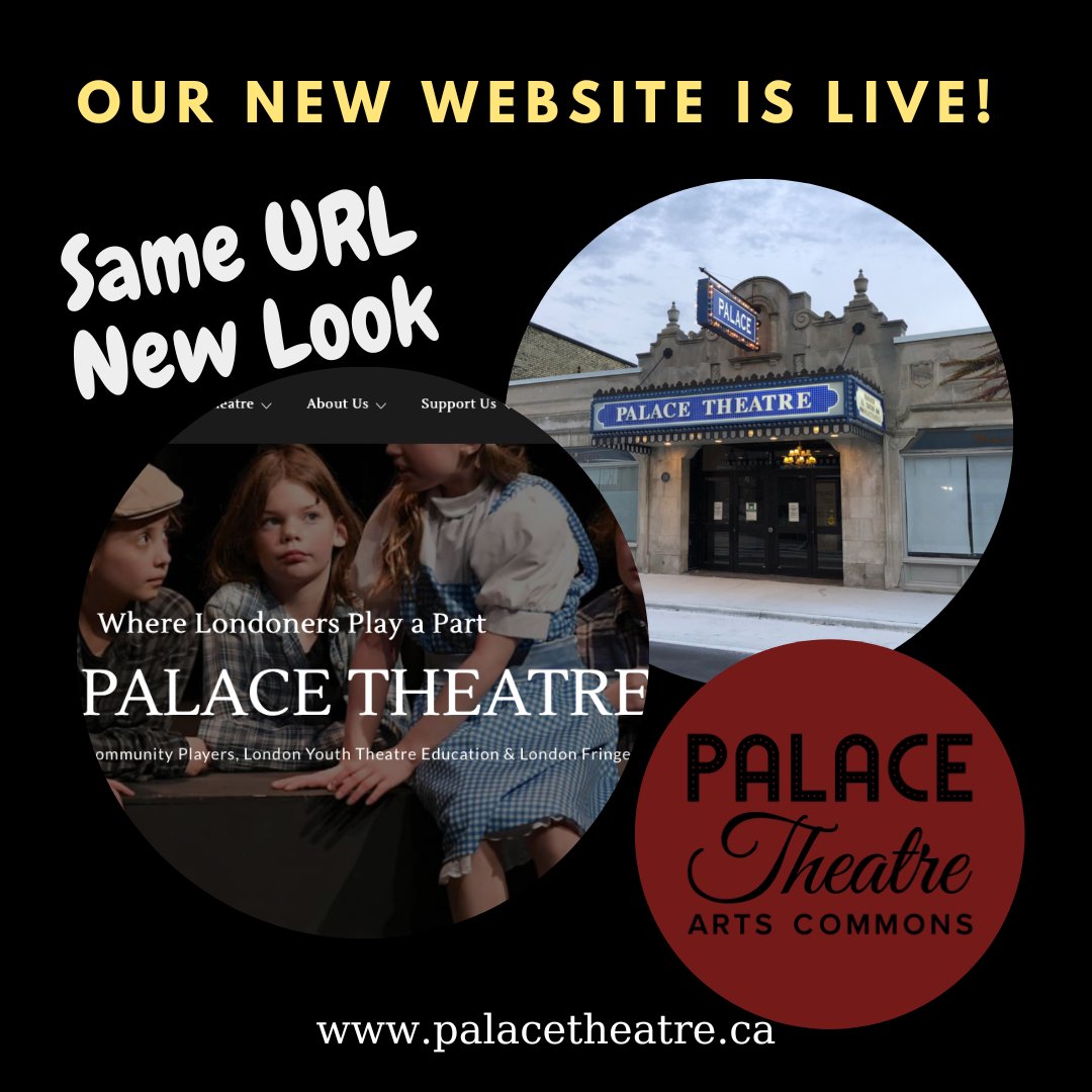 Palace Theatre (@atthepalace) on Twitter photo We are LIVE today! New website made possible by the Ontario Trillium Foundation. Read more in our Press Release: mailchi.mp/d2c4fc727b0e/p…
<a href="/ONTrillium/">Ontario Trillium Foundation</a> We are LIVE today! New website made possible by the Ontario Trillium Foundation. Read more in our Press Release: mailchi.mp/d2c4fc727b0e/p…
<a href="/ONTrillium/">Ontario Trillium Foundation</a>