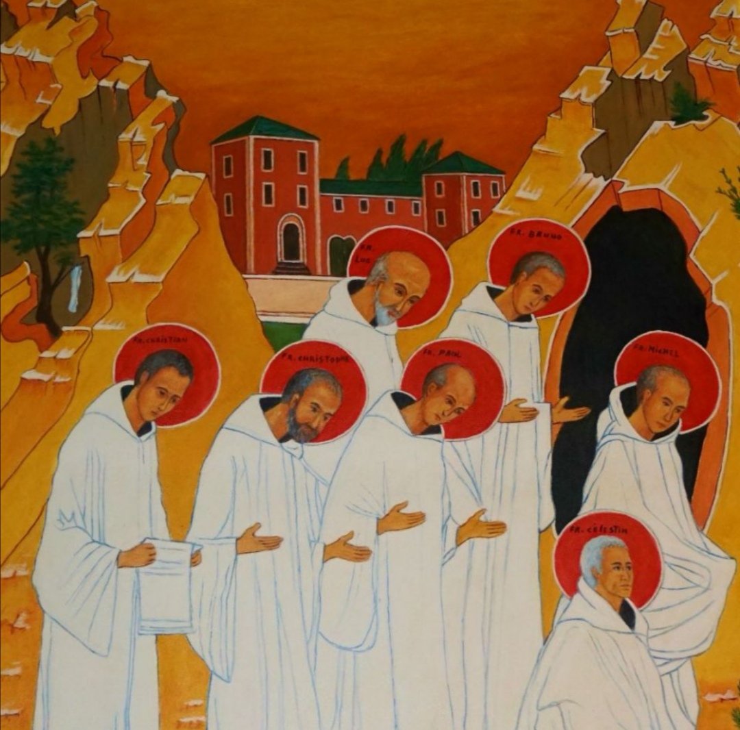 J'étais collégienne mais je m'en souviens très bien...
Dans la nuit du 26 au 27 mars 1996, 7 moines du monastère de #Tibhirine ont été enlevés, avant d’être assassinés.

Je rends Grâce au Seigneur pour tout l'Amour qu'ils ont donné à ce monde.
Jusqu'au bout.