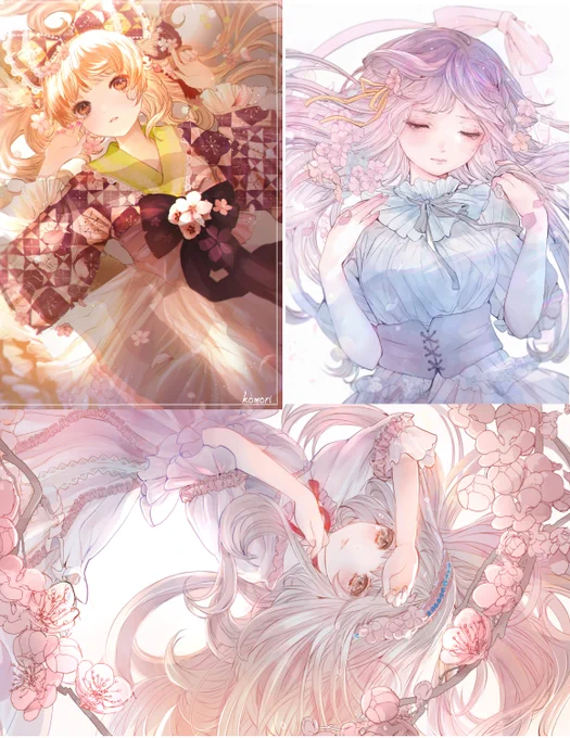 「 桜の乙女たち 」

3月27日 は桜の日ということで、
桜を描いた春の少女たちのイラストを
まとめました。

#桜の日   #さくらの日 
#春がきたぁみんなの作品を見て癒されよう 