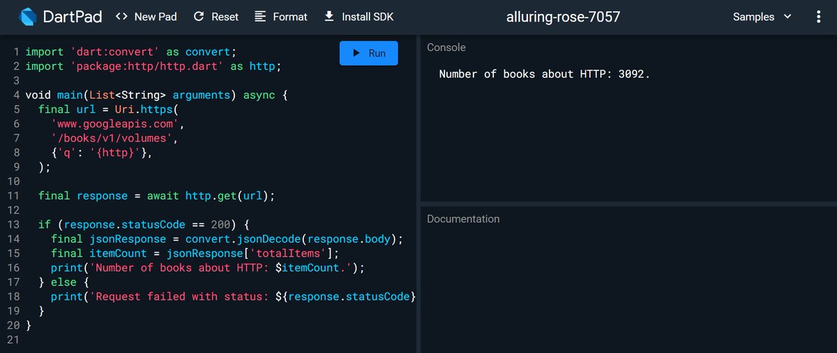 rishabh_apk's tweet image. Flutter Festivals Week 6 Trivia :
@GoogleDevsIN @FlutterDev
I have used REST API calls in Android with Retrofit and Moshi, and coming from that I think doing this in Flutter is more interesting and easy! :p
#FlutterFestivals #DeveloperStudentClubs