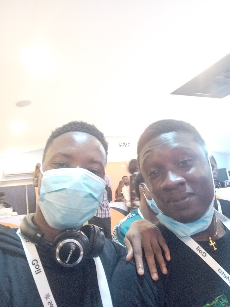 dev_babs's tweet image. Here with my boss 

#Github X #OSCAFest2022