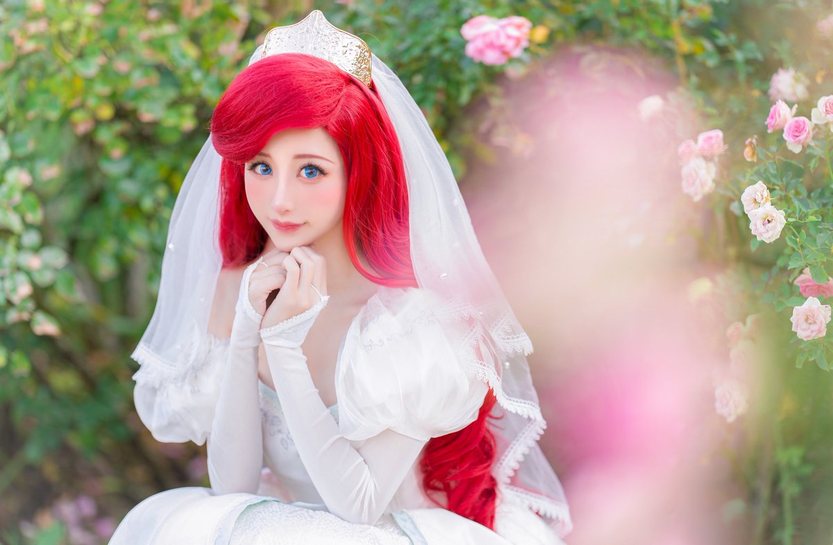 花瑠　アリエル　風　町娘　コスプレ　ウィッグ 花瑠 アリエル 風 町娘 コスプレ ウィッグ Amazon.co.jp: 子供