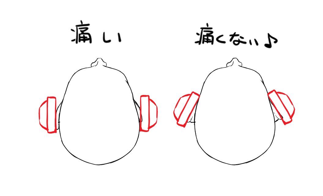 イマサラながら。ヘッドホンが痛くならない方法が解りました。(※イヤーパッドの角度を変えられるタイプに限りますが) 