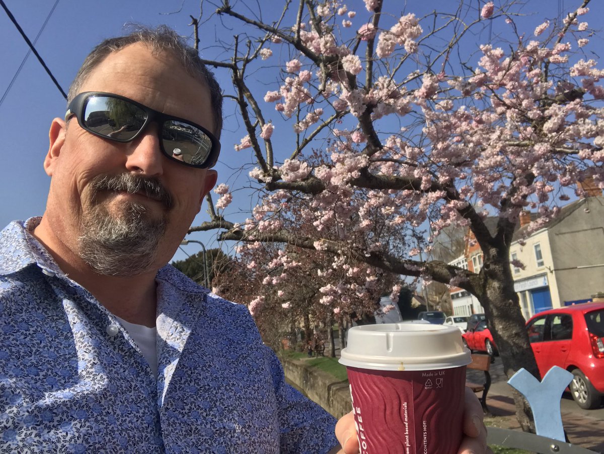 Good morning from a #sunny #Ruskington #Spring #SaturdayVibes @CostaCoffee