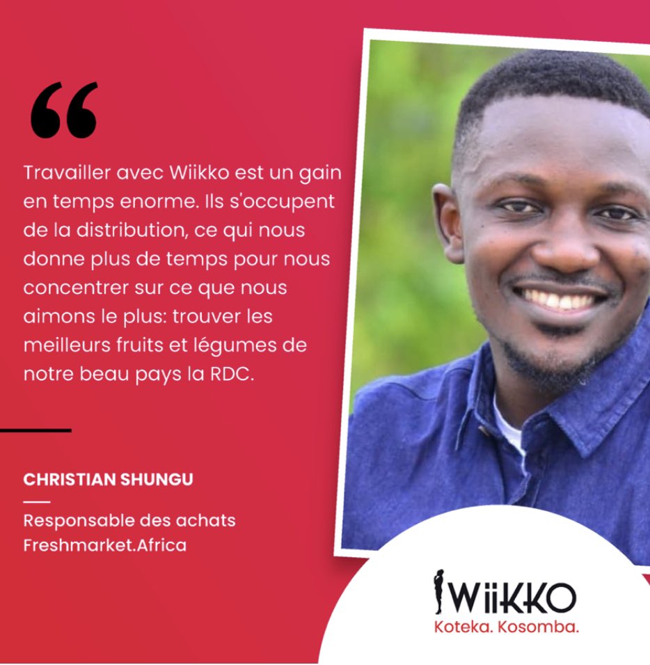 Wiikkoltd's tweet photo. Freshmarket est spécialisée dans la vente et distribution de fruits et légumes bio. Nos clients ne sont jamais déçus de la qualité de leur produit! Merci Freshmarket pour la confiance accordée 🙏 #testimonial #marchand #fruitsetlegumesdesaison #entrepreneurlife #letsbuildtogether https://t.co/ID8jjWRSFz