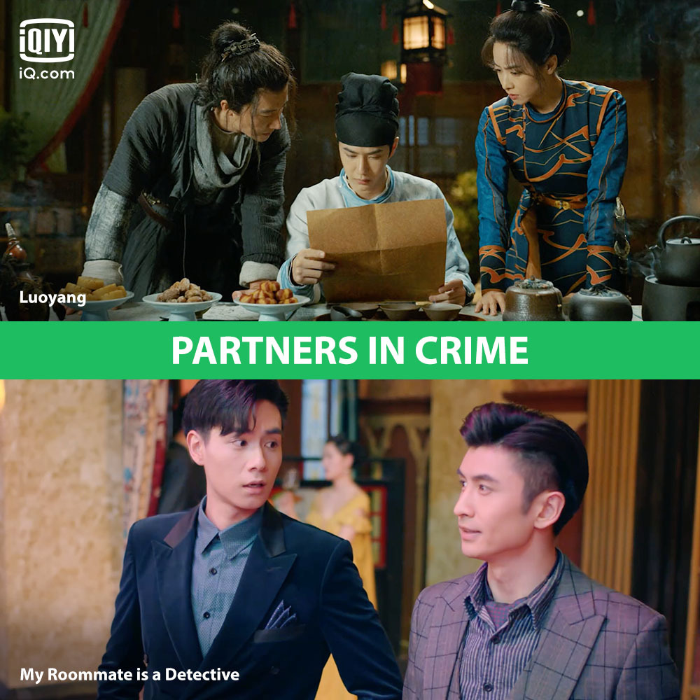 The coolest team-ups to grace your screen.

Catch them on #iQiyi app and iQ.com!

👉🏻App: bit.ly/downloadiQiyit…

#Luoyang #HuangXuan #WangYiBo #VictoriaSong #MyRoommateisaDetective #HuYiTian #LeonZhang