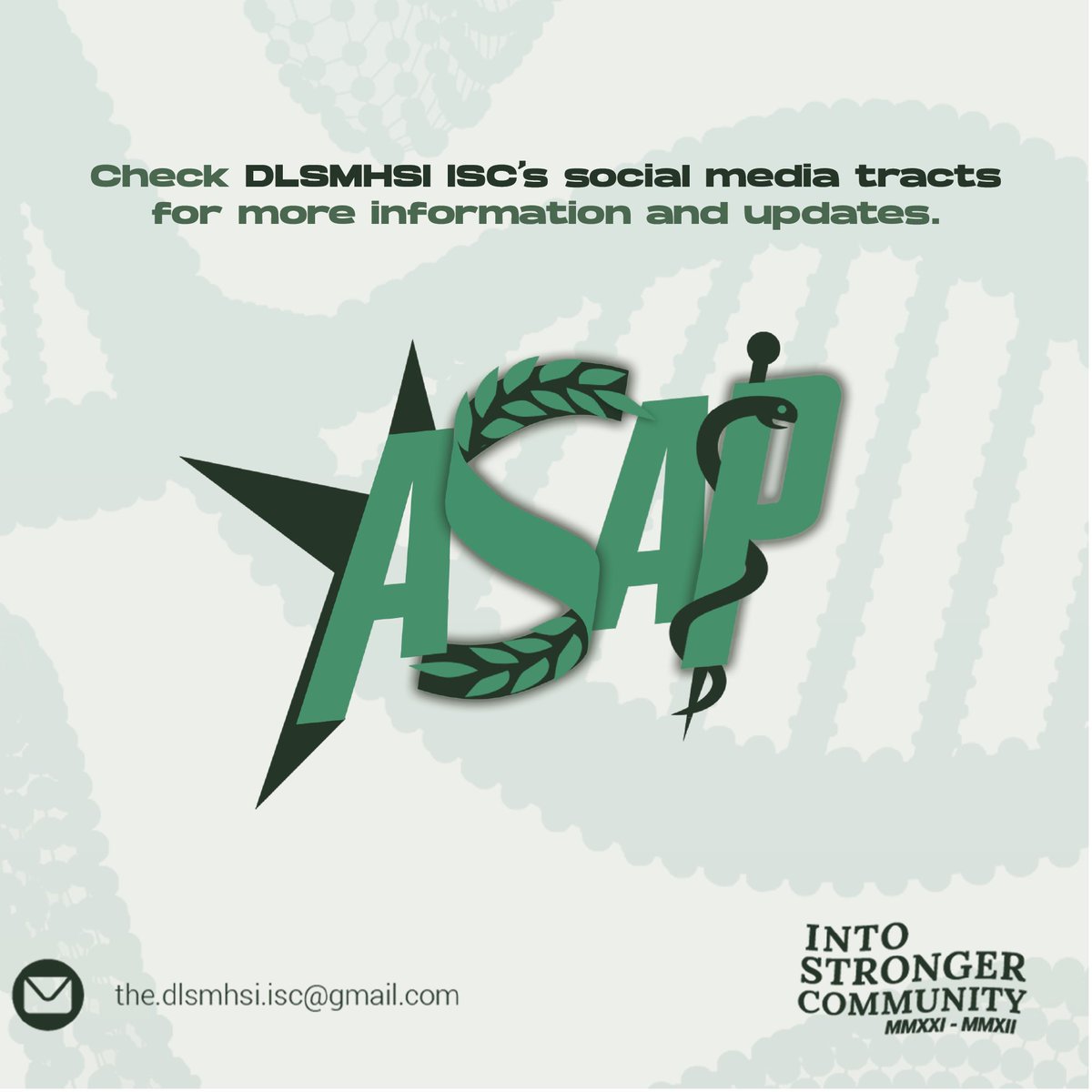 isc_dlsmhsi's tweet image. But before that, let&apos;s take a dive in as we dwell on its mission, and how it strives to be of assistance to ISC&apos;s future Lasallian scholars 💚

#IntoStrongerCommunity
#AnimoScholarshipAssistanceProgram
#BeAnAnimoScholar