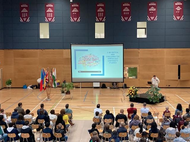KarissaT10's tweet photo. So awesome seeing @FISChangemakers in action across both campuses @FIS_School yesterday! Amazing work as always by the students and @inspirecitizens! Lovely getting to know @PeterNitschke1 and seeing him in action as well :) https://t.co/upJ9EdJvah