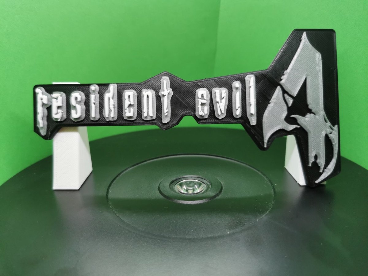 geekgifts111's tweet photo. Excited to share the latest addition to my #etsy shop: Resident Evil 4 Inspired 3D Printed Logo Fridge Magnet / Shelf Display https://t.co/BGCivmWran #grey #white #fridgemagnet #shelfdisplay #collectibledisplay #geek #nerd #3dprinted #magnet https://t.co/uCIee1cc6u