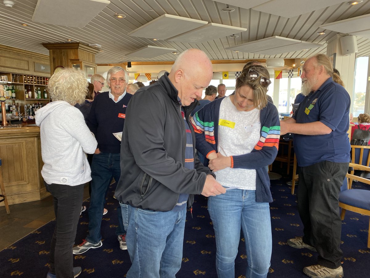 RLymYC's tweet photo. It's great to see the Club buzzing with eager sailors and power boaters! Lots of potential crew interested in getting out on the water - Crew Match is on until 12 noon.
#crewmatch #sailing #keelboatracing #lymington #rlymyc https://t.co/wKJsk35EBn