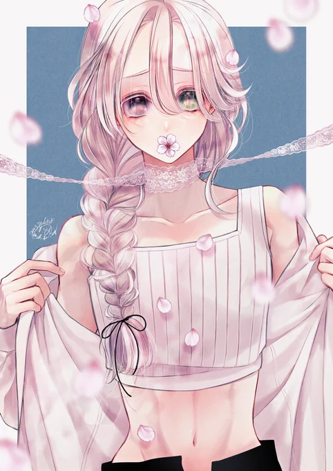 #春がきたぁみんなの作品を見て癒されよう
#今月描いた絵を晒そう

素敵なタグと一緒に少し早めの今月まとめ!
春とお花とボスな3月でした❁⃘ 