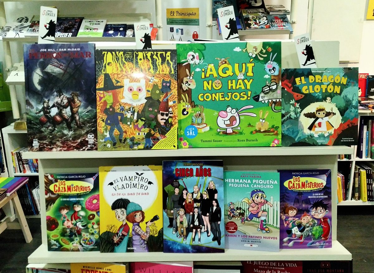 ¡Las mejores #NovedadesLibrescas en #Ilustración nos traen #Cómic, #LiteraturaInfantil #Álbum, #LibroIlustrado y mucho más!

Y recordad que se pueden comprar en librerialasombra.com

#ResistenciaLibresca