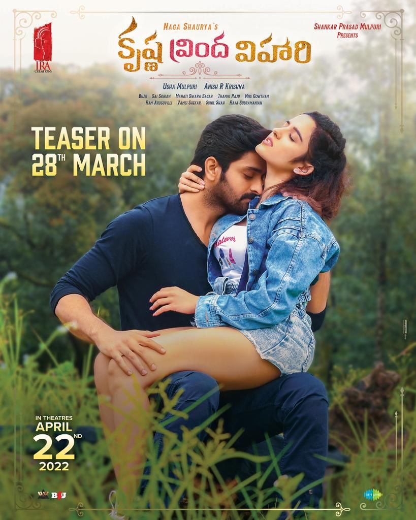 Venditeravartha's tweet photo. #KrishnaVrindaVihari Teaser on 28th March https://t.co/1yMfvGlwXk
