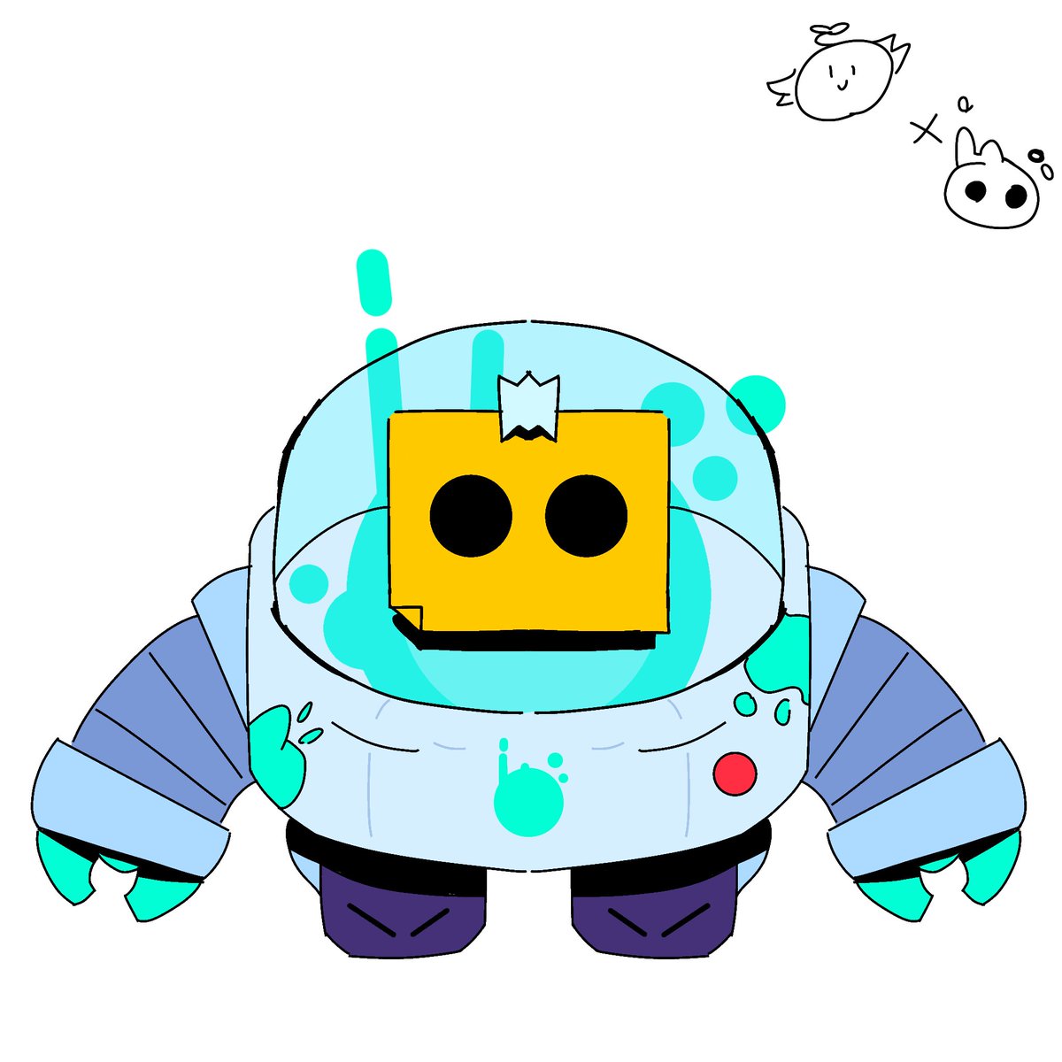 Tagasss's tweet photo. @nexTy122 Sprout 
#BrawlStars 
#BrawlStarsArt #brawlstarsfanart 
#Sprout
@BrawlStars @BrawlStarsRU https://t.co/JVsiOxUZ5h