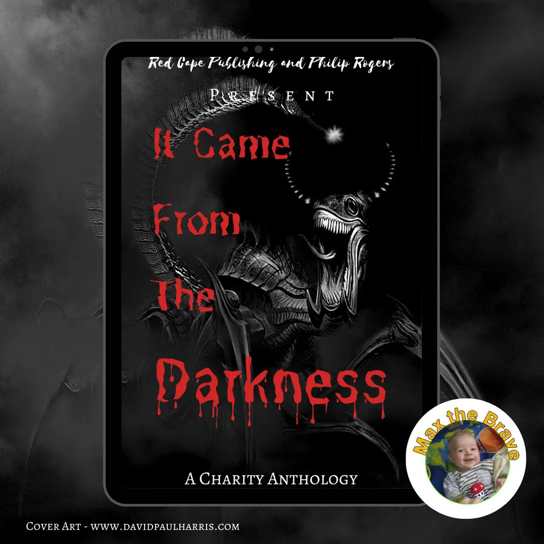 RedCapePublish's tweet photo. #ItCameFromTheDarkness From Red Cape Publishing & Philip Rogers PR, a unique collection of stories, poems, and artwork in aid of the #MaxtheBrave fund. https://t.co/2CWR4P1eht #promotehorror #spreadthehorror #redcapehorror https://t.co/qPEKjbPAwY