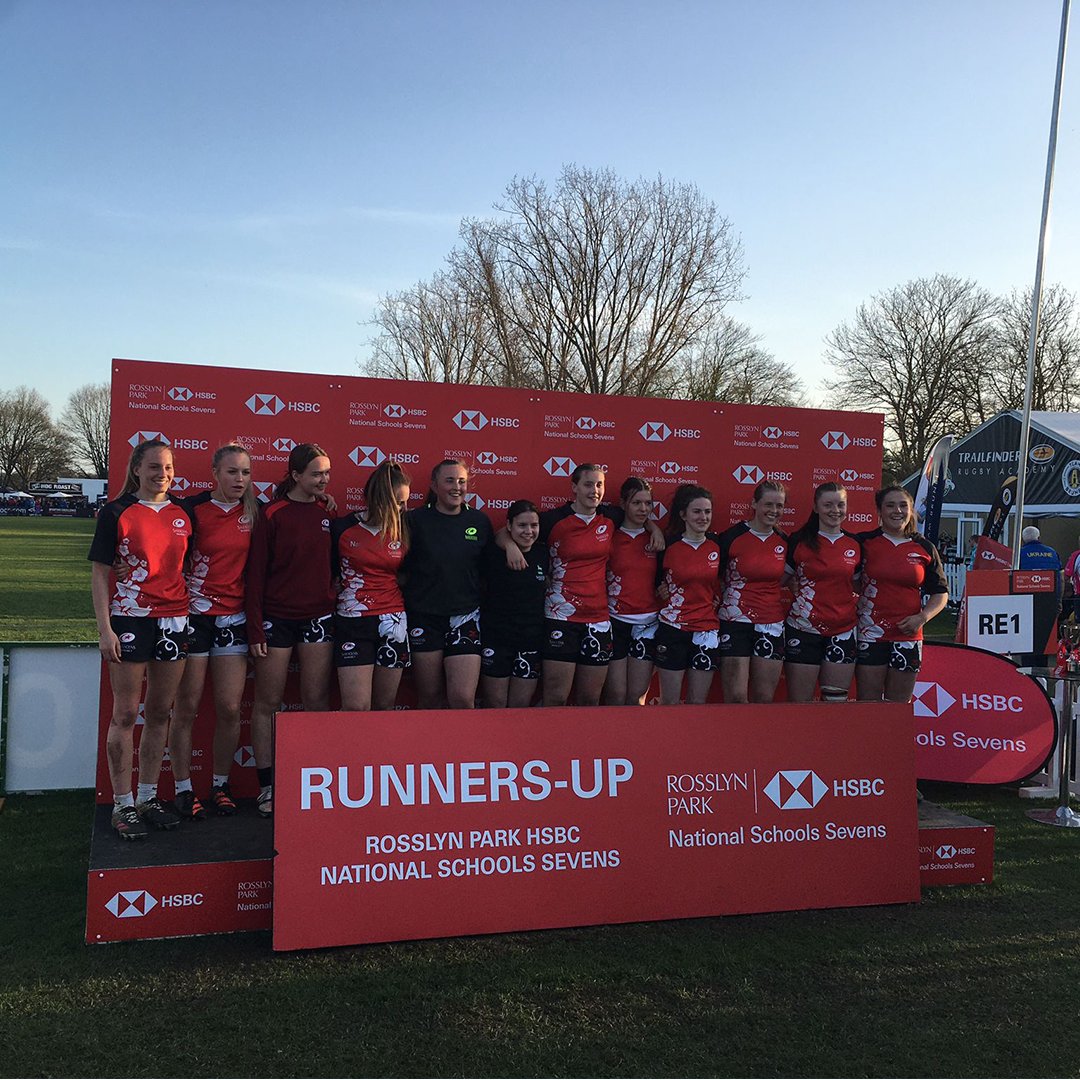 SaracensWomen's tweet photo. Congratulations to Saracens Oaklands College who are U18 Girls Runners-Up at HSBC National School Sevens @RPNS7, in a thrilling narrow defeat to Exeter College.

Georgia Cartwright wins Try of the Tournament with a great length of the field team effort in the QF final stages! https://t.co/kGZjXX7y19