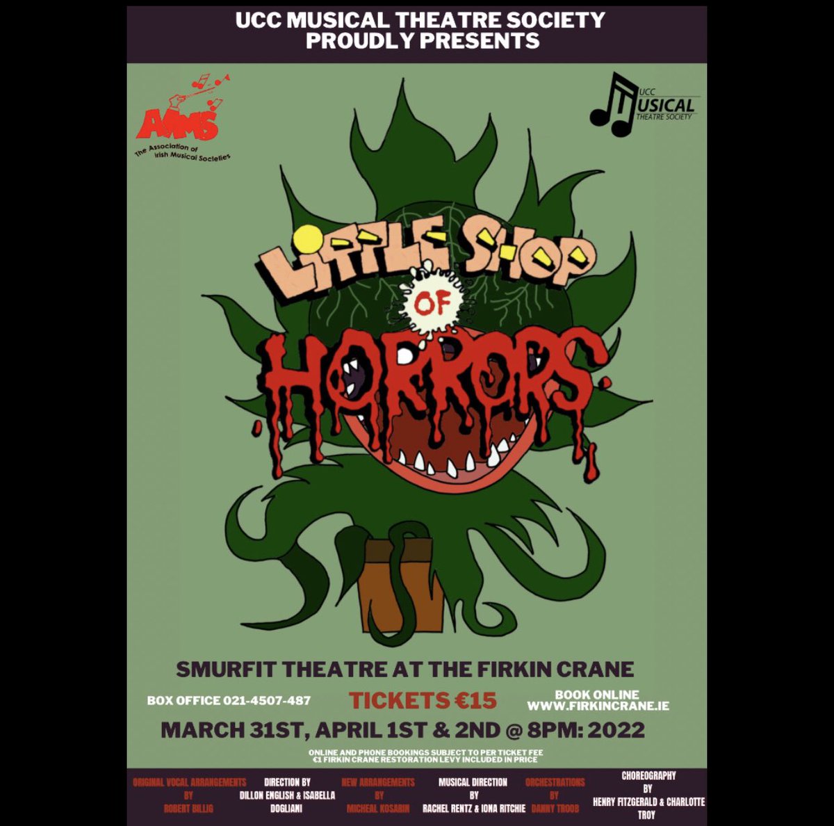 UCC Musical Theatre Society tweet media