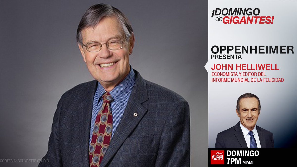 ¿Cuáles son los países más felices del mundo? El domingo en "Oppenheimer Presenta" por <a href="/CNNEE/">CNN en Español</a>, hablaremos con el editor del ranking de 146 paises del Informe Mundial de la Felicidad. Y tambien tendremos a <a href="/TalBenShahar/">Tal Ben-Shahar</a> y @KarenGuggenheim sobre "la nueva ciencia de la felicidad".