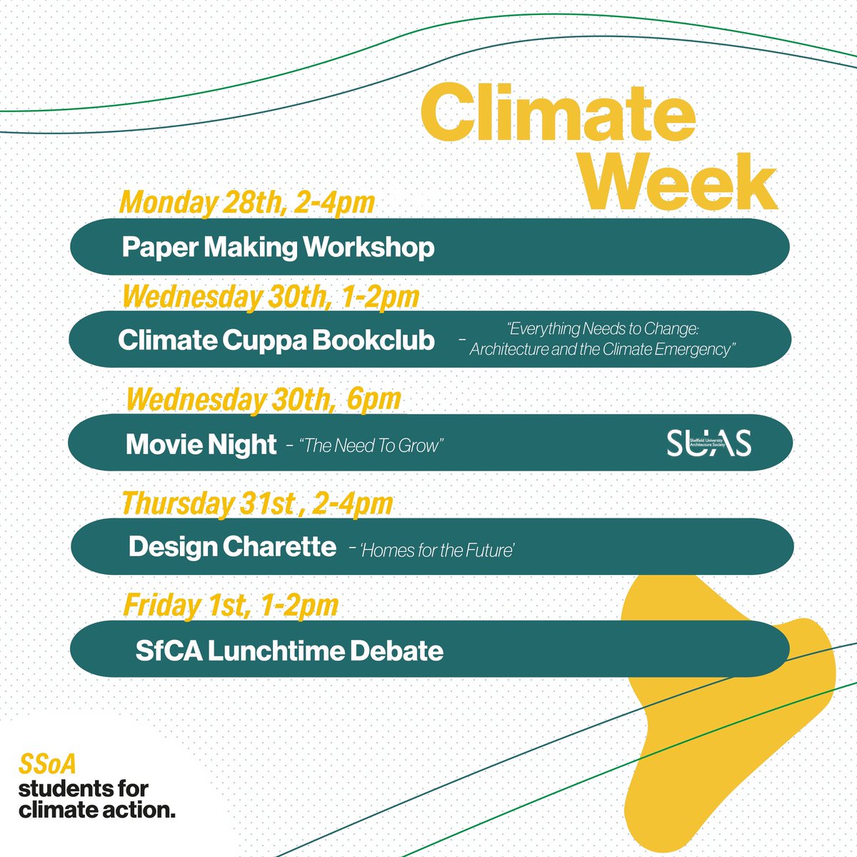 SSoA Students for Climate Action tweet media