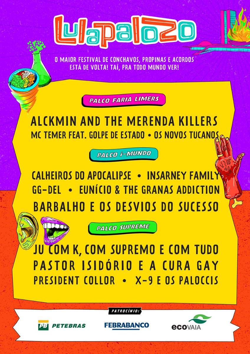 RafaelBezerrade's tweet photo. Quem vai embarcar nessa?
#lulapalozo https://t.co/fdZtbbbTCe