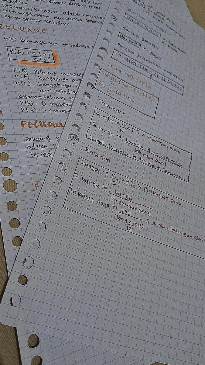 appanyaang's tweet photo. 📂°• Ian's progress
���[26032022]
hari ini aku nulis rumus" ipa sama math waktu hari kamis juga aku zoom sama @awaastudy MAKASII UDAH NEMENIN BELAJAR🤍 rest well semuaa https://t.co/9kF4dHuLMz
