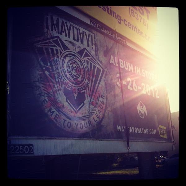 MAYDAYMUSIC's tweet photo. Today we celebrate the 10th anniversary of the release of our 3rd LP & our @StrangeMusicInc debut #TakeMeToYourLeader. Reply with your favorite tracks and stay tuned for more #TMTYL content though the day! #Mayday #StrangeMusic #MonsterMusic https://t.co/9SNefBTUYa