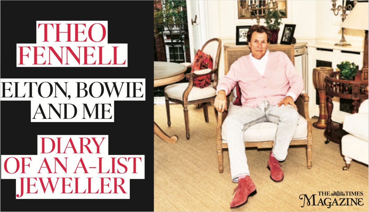 Theo Fennell, aka the King of Bling, has written a brilliantly funny memoir about the ups and downs of life as a celebrity jeweller. He talks to Jane Mulkerrins about his famous friends – and what it’s like to watch your daughter win an Oscar
thetimes.co.uk/article/my-lif… #theofennell