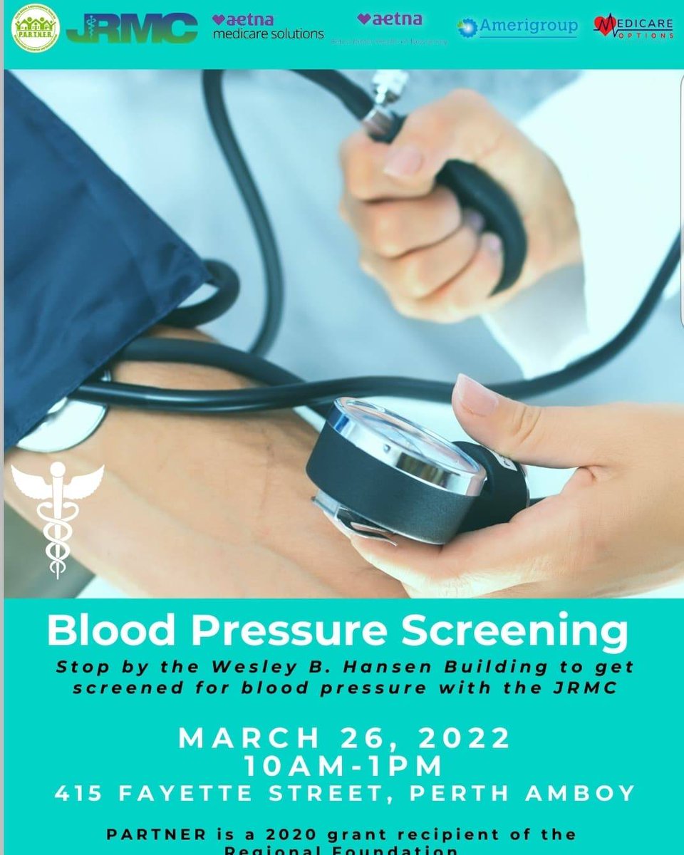 victtavarez's tweet photo. Stop by today, get your blood pressure checked and come ask any questions to the Medicaid &amp; Medicare reps on site. #perthamboy #gatewayneighborhood #bloodpressure https://t.co/jNs4mO2FdQ