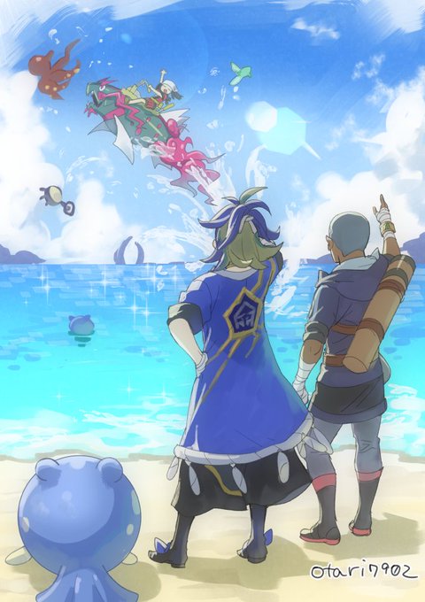 ポケレジェらくがき3点 めか さんのマンガ ツイコミ(仮)