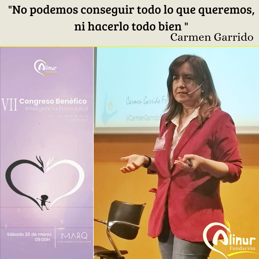 Qué difícil que es ver el talento cuando prevalece el miedo al fracaso, al #ridículo, al #Rechazo
Trabajamos con Carmen Garrido Ferrer EDUCAR EN #POSITIVO: 
Superando el #miedo al #fracaso.
VII Congreso de <a href="/Alinur_emocion/">Alinur</a> sobre Educación Emocional en el <a href="/marqalicante/">MARQ Alicante</a>
