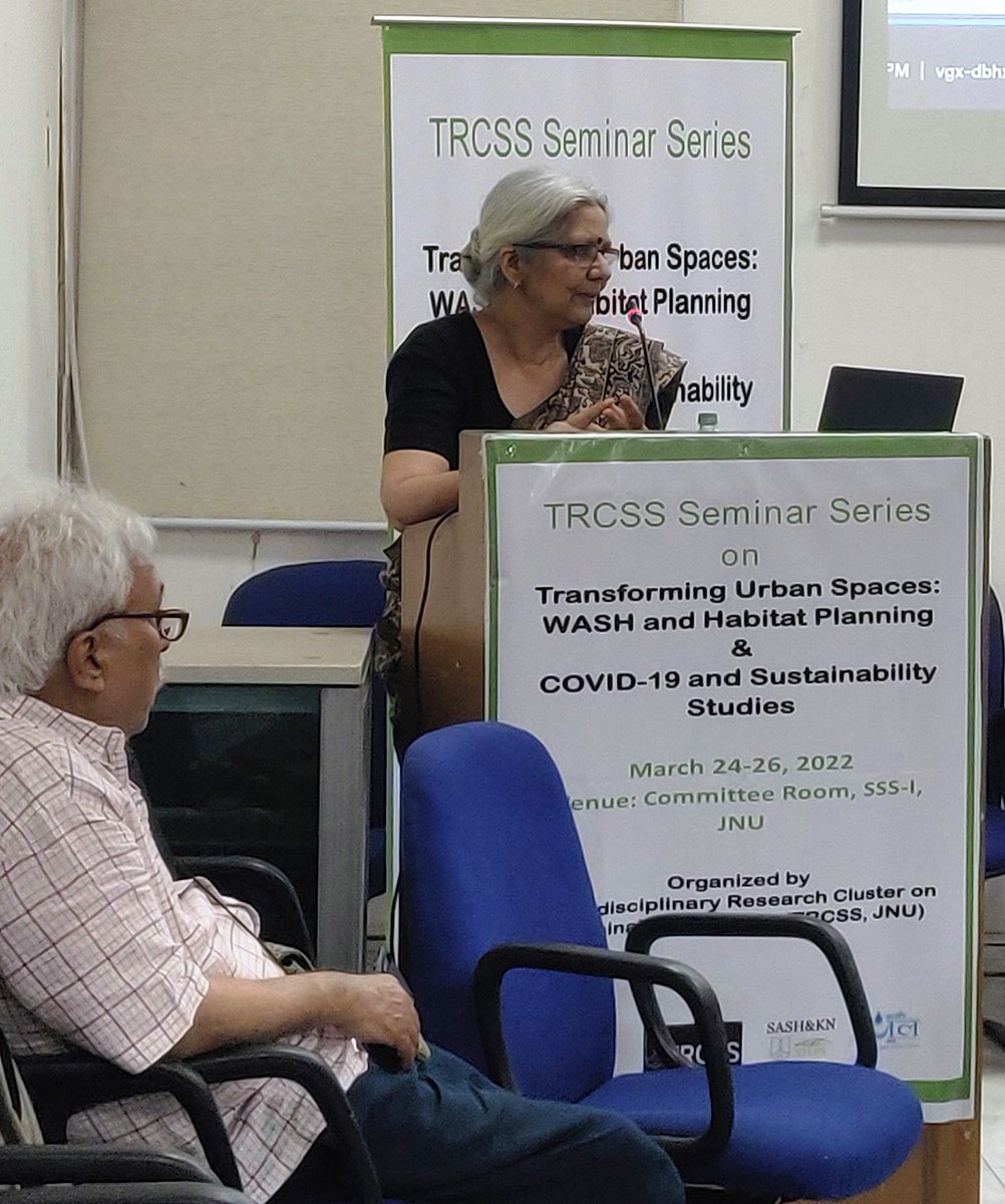 TRCSS2's tweet photo. On the 2nd day, a Session on Networking and Detailed Presentation of Ongoing and Future Work from #Gurugram and #Ghaziabad was held
In #TRCSS Seminar Series "Transforming #Urban Spaces: WASH & Habitat Planning" https://t.co/N9ccLGKczU