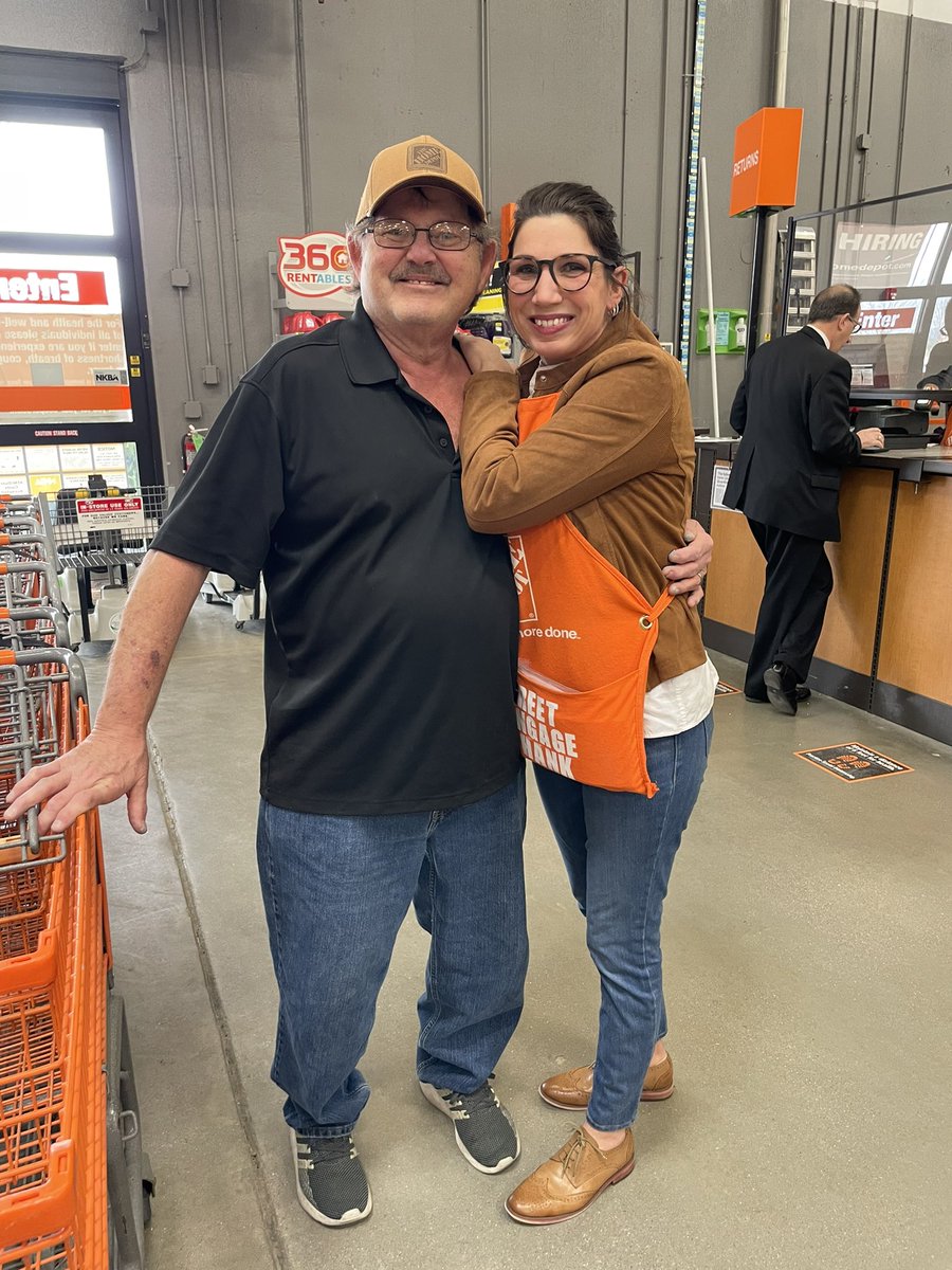 Please help me congratulate this gentleman on his retirement!! Thank you for your career commitment to the customers and The Home Depot!! Thank you for impacting me to be a better leader for our people. Not good bye… see you soon!