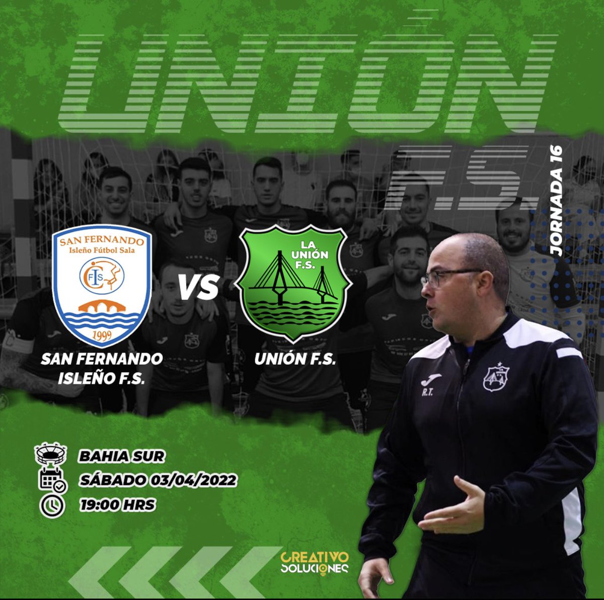 Launionfs's tweet image. Partidazo en Bahía sur el próximo sábado decisivo para las opciones de ambos equipos @SanFernandoFS vs @Launionfs