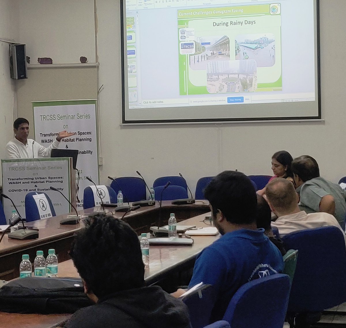 TRCSS2's tweet photo. On the 2nd day, a Session on Networking and Detailed Presentation of Ongoing and Future Work from #Gurugram and #Ghaziabad was held
In #TRCSS Seminar Series "Transforming #Urban Spaces: WASH & Habitat Planning" https://t.co/03jld3MbRR