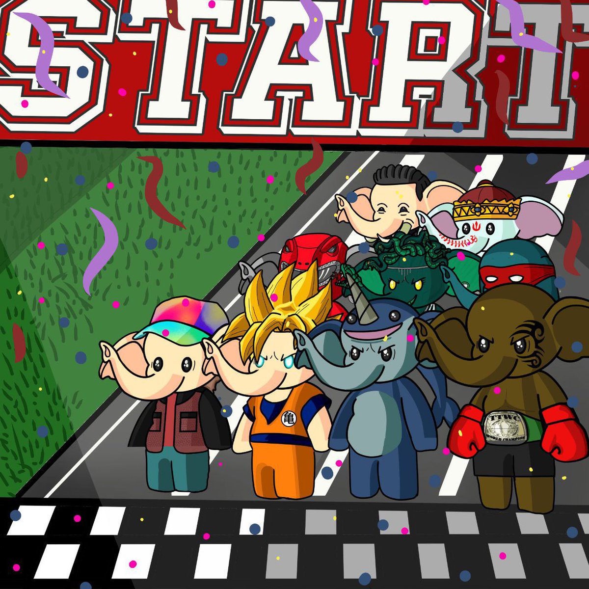 TrippyTrunkz's tweet image. The race to our second legendary has begun &amp;amp; this time it’s personal! 1500 juicy $BANANA ‘s to the lucky SOB who mints it! Only 18 legendaries remain.

Mint is live !!! —&amp;gt; trippytrunkz.io 

#TTIC #BNB #binance #nftcollectors #trippytrunkz #Unpoachable