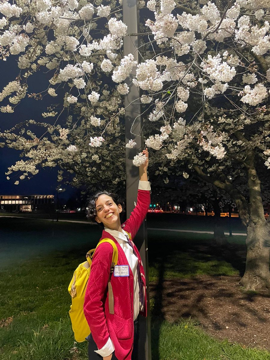 Participants of #hsp2022 satellite at UMD can have a little cherry blossom as at a treat
Photo credit: @brescriptivist