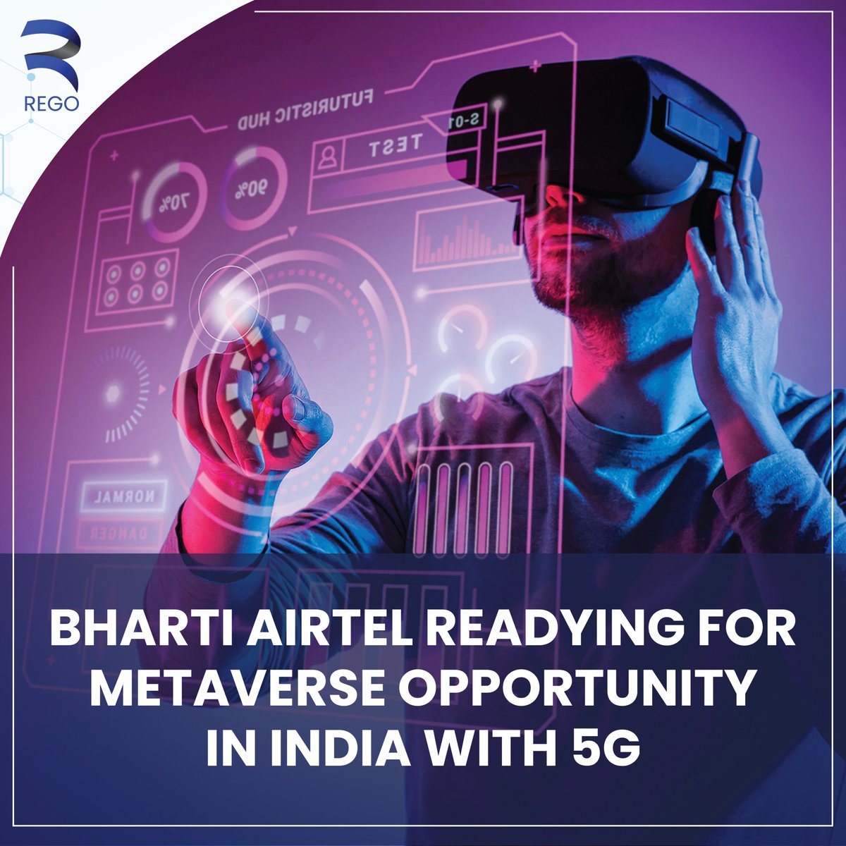 👉"Bharti Airtel, India’s second largest telecom operator is preparing to tap the #metaverse opportunity with its upcoming #5G #network"

🚀<a href="/Rego/">Jason Rego</a> is the best platform to #secure your #crypto and with #blockchain #technology to create efficient, trustworthy and #safe #transactions