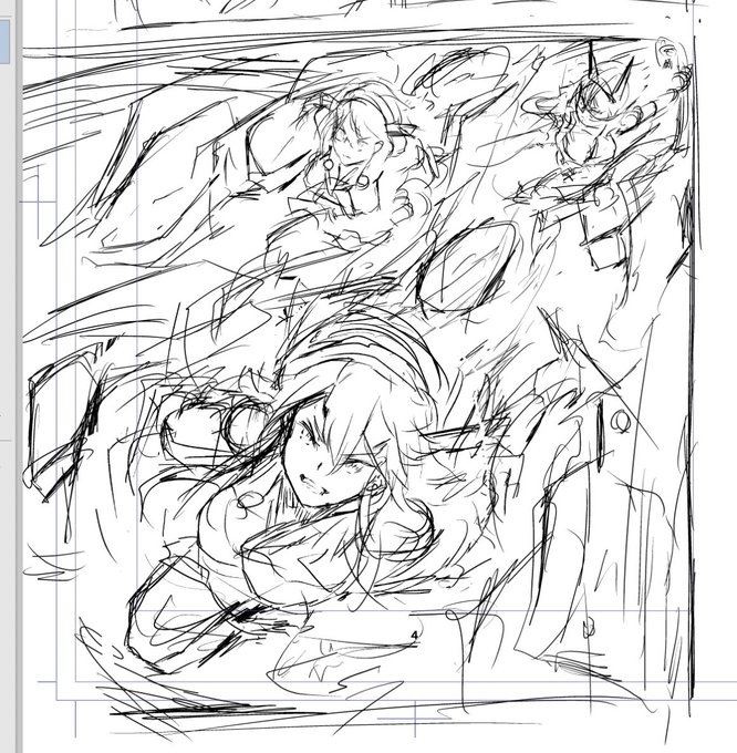 こんな構図ばかりだから嫌でも画力上がるわな… 