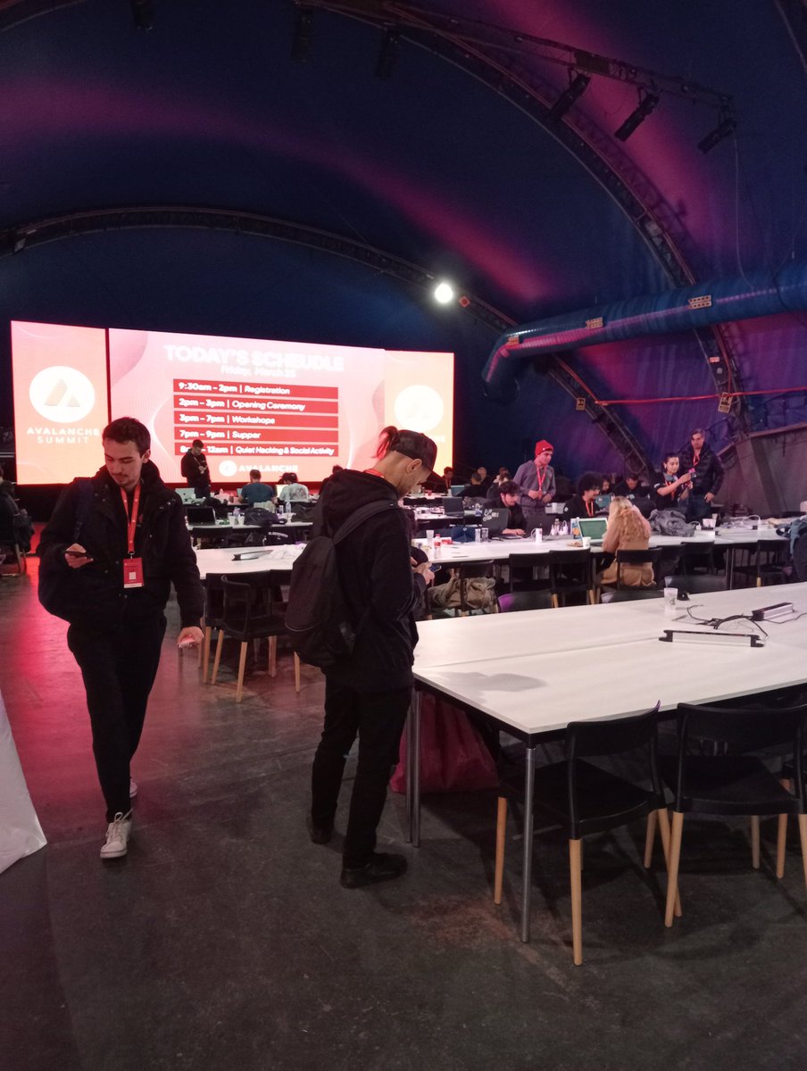 Hackathon alanındayız
<a href="/YetiSwap/">Yeti Swap 🔺❄️</a> #Barcelona #AvalancheSummit #Avalanche