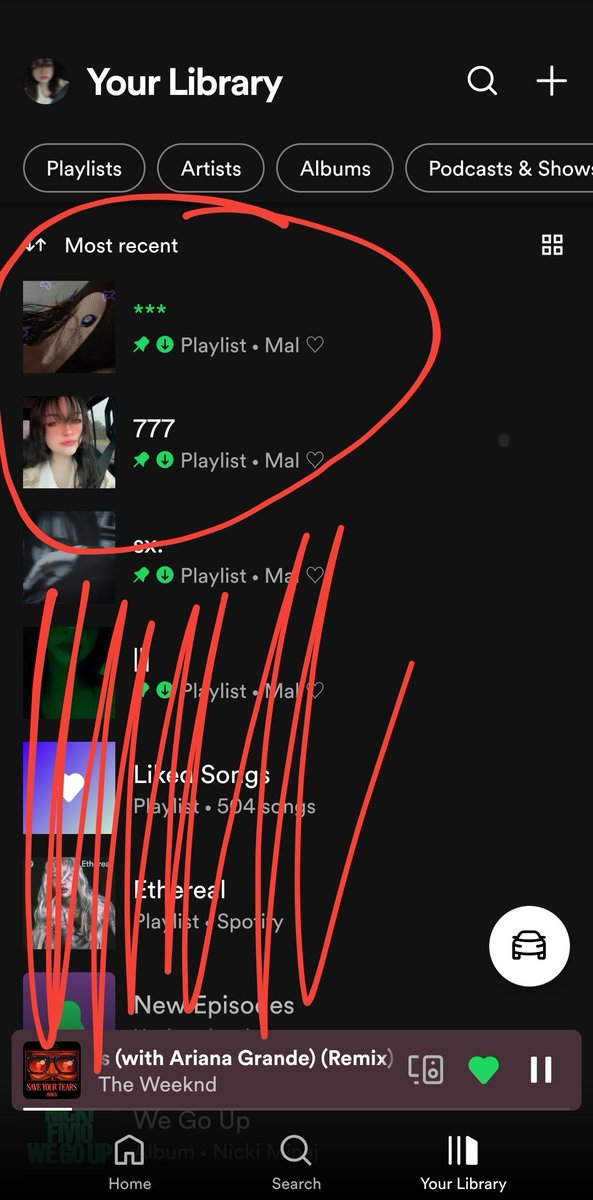 astr0_mal's tweet photo. its just these two playlists blasting in my ears all day, every single day https://t.co/IM2TEuhblj
