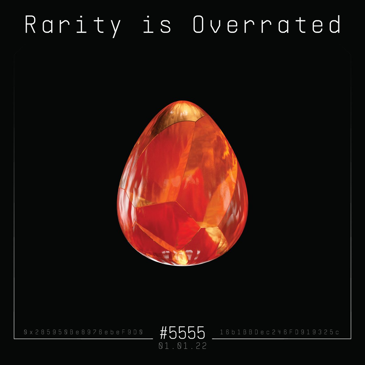 "Rarity is Overrated" #555

<a href="/Opinions_NFT/">Opinions NFT</a> 
#SneakPeak #NFTCollection
